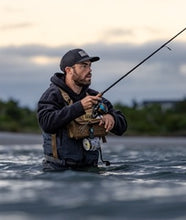 Load image into Gallery viewer, Flats Satchel Wade Fishing Chest Rig