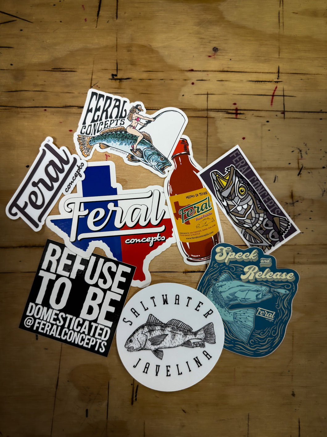 STICKER PACKS – Feral Concepts
